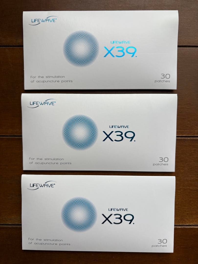 ライフウエーブパッチ・X39の3個セット