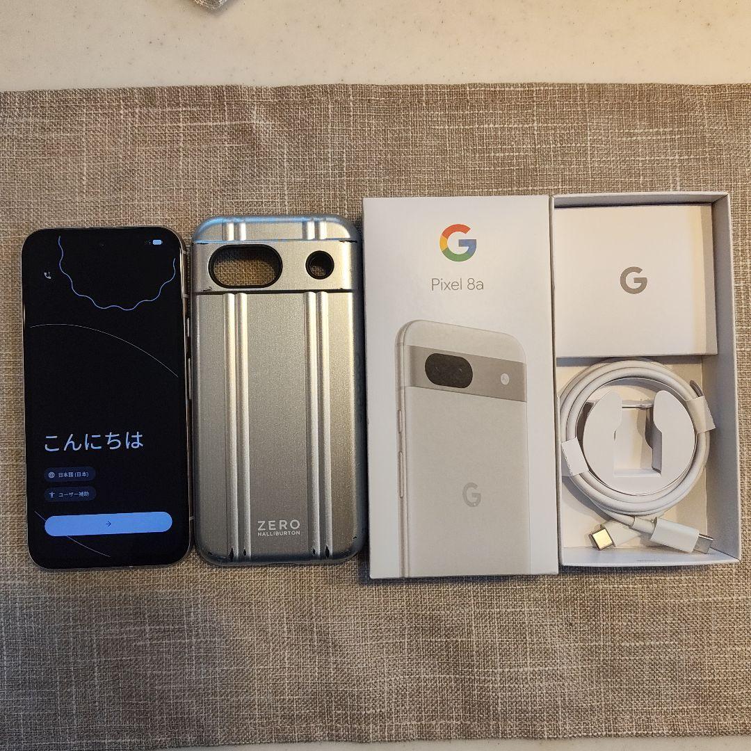 Google Pixel 8a ホワイト 本体 オマケのケース付き