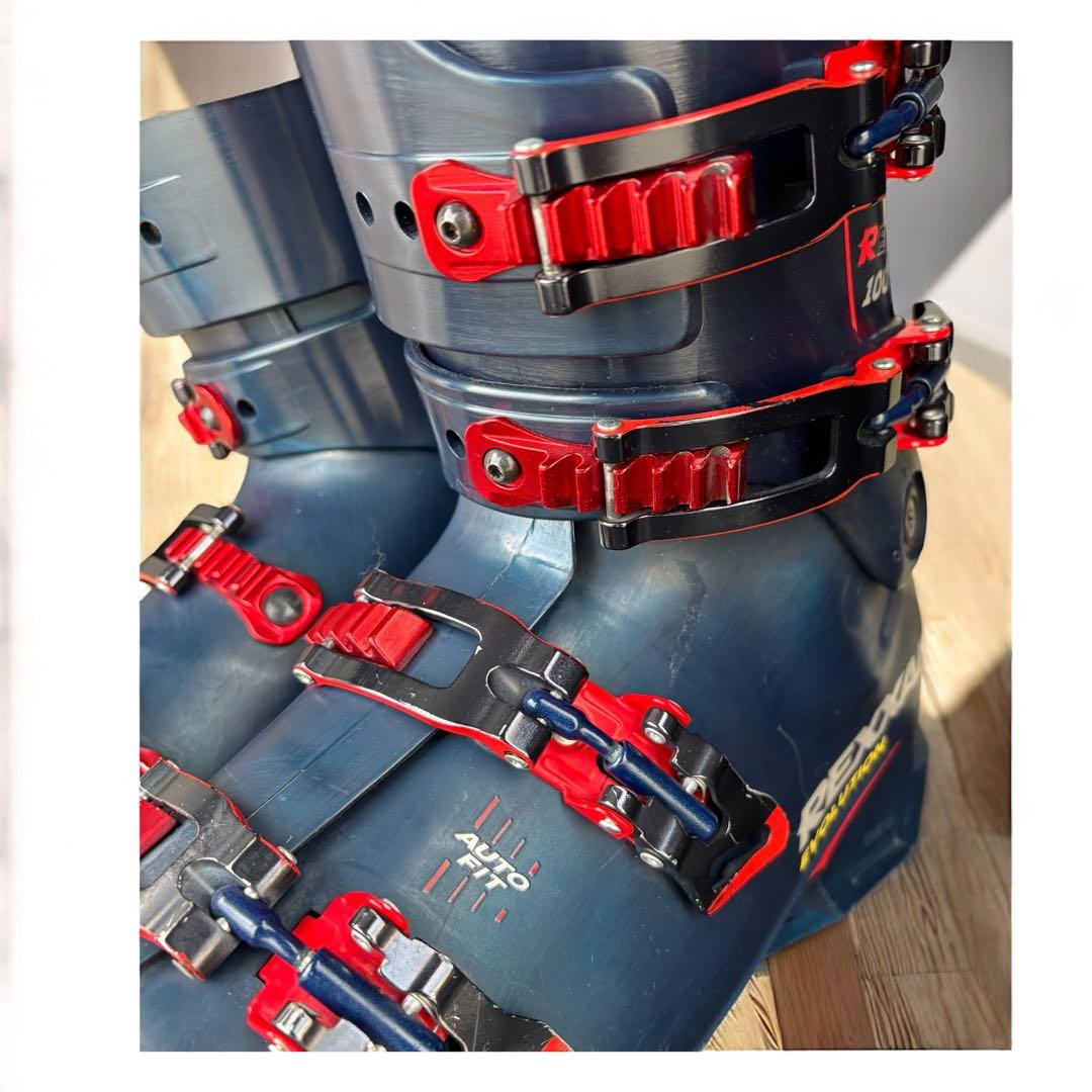 【国産上級】REXXAM R-EVO 100M スキーブーツ 26〜26.5cm