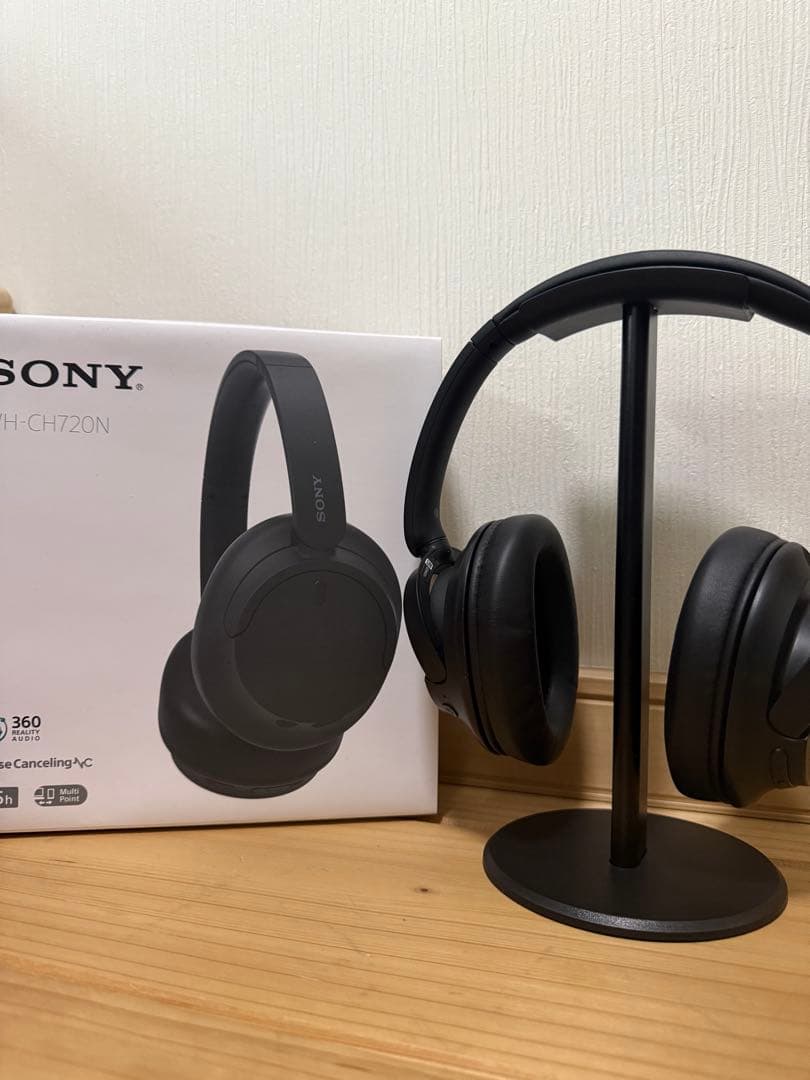 SONY WH-CH720N ブラック ワイヤレスヘッドフォン