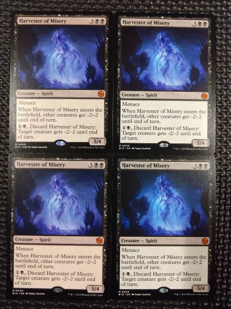 苦難の収穫者/Harvester of Misery 【英語版】　4枚