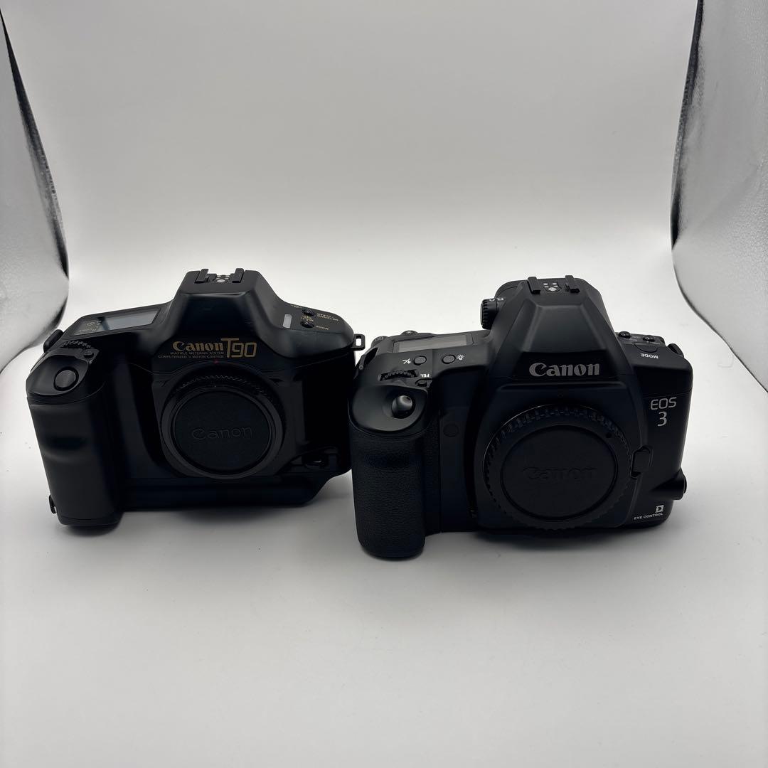 ジャンク品のCanon EOS 3 + T90