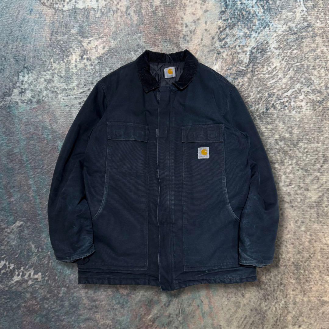 専用Carhartt USA製 トラディショナルコート M 黒 フェード