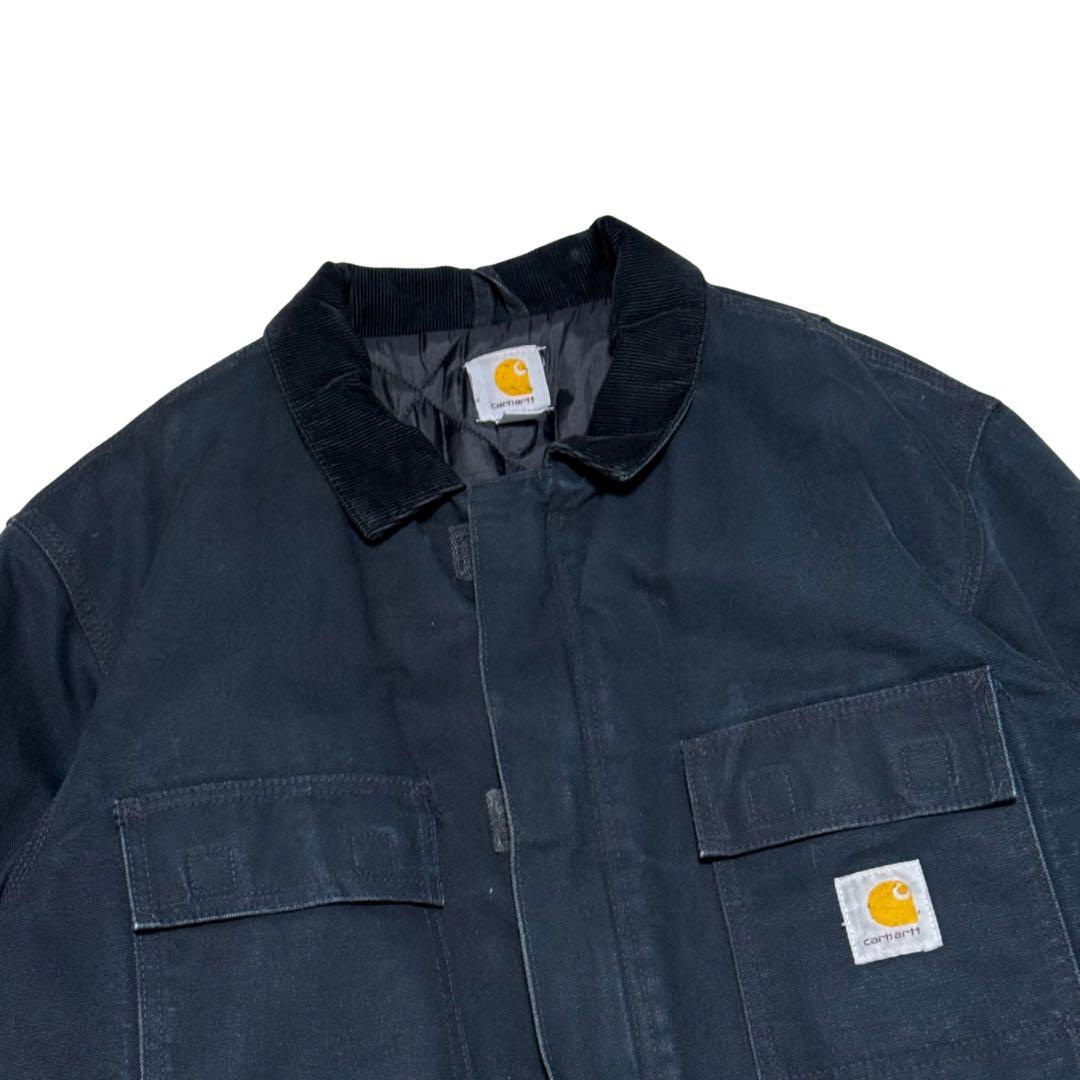 専用Carhartt USA製 トラディショナルコート M 黒 フェード