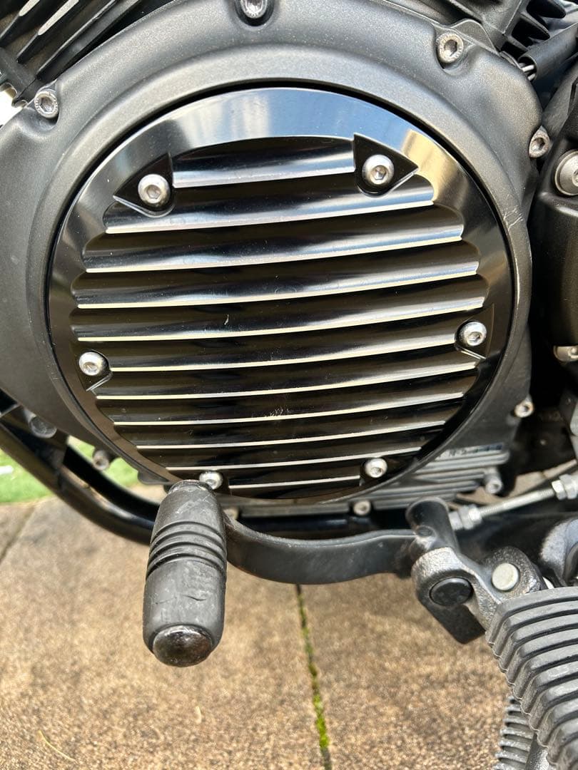 キジマ　YAMAHA BOLT アルミニウムカバー　三点セット　ボルト　カスタム