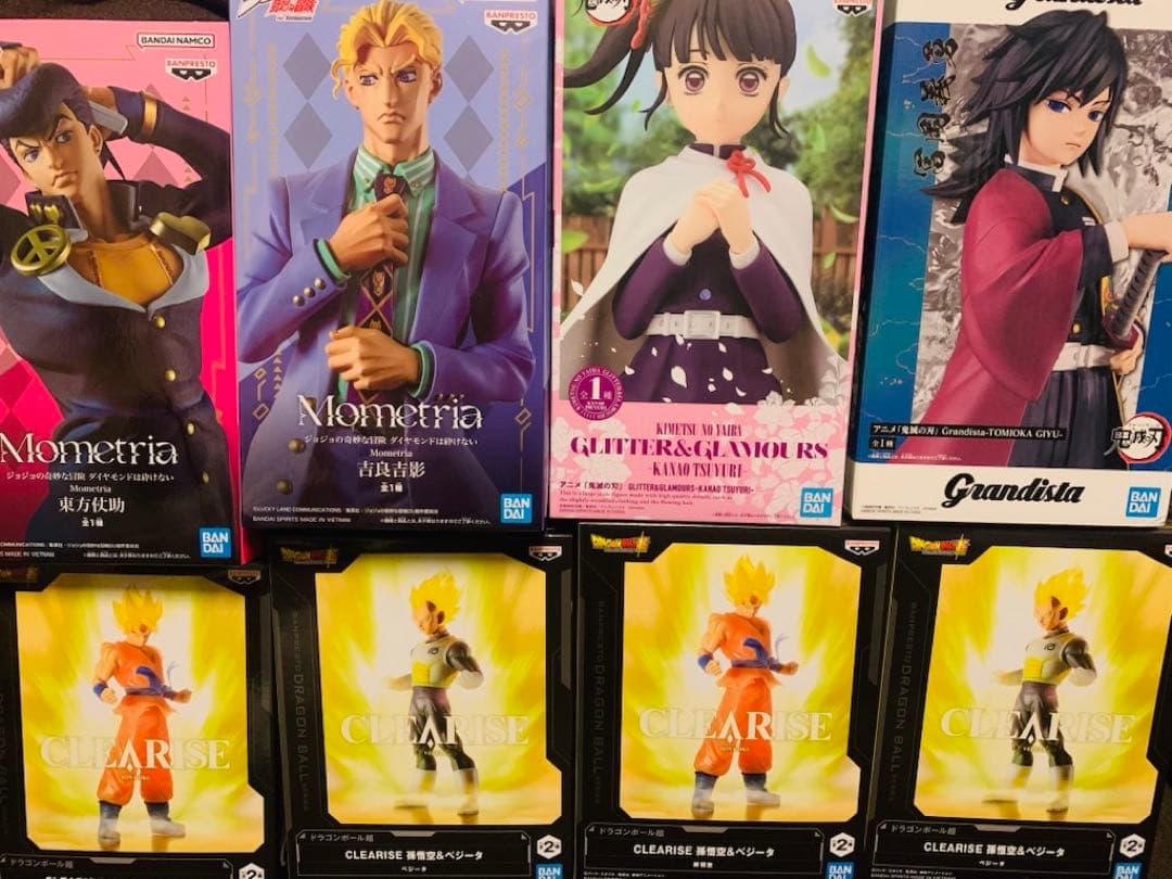 27 鬼滅の刃　冨岡義勇　カナヲ　ジョジョの奇妙な冒険　吉良　フィギュア