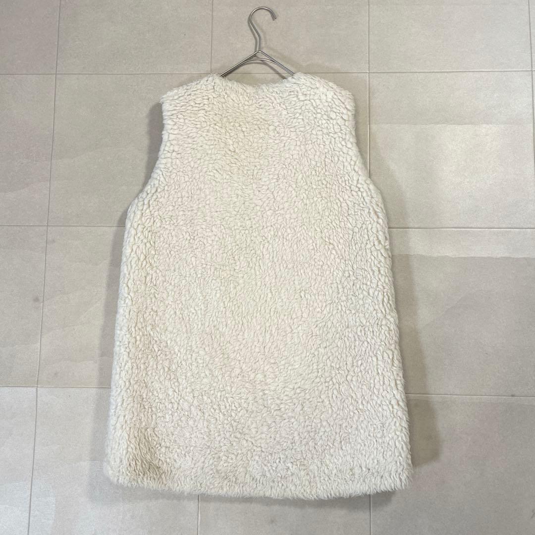 美品 近年 THE RERACS ショートモッズコート ボアライナー付 36 黒