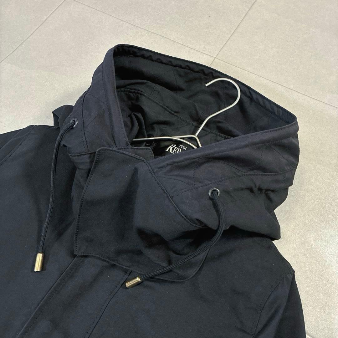 美品 近年 THE RERACS ショートモッズコート ボアライナー付 36 黒