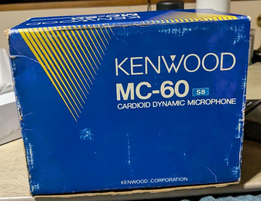 ケンウッド　MC-60 スタンドマイク　外箱のみ有 美品！