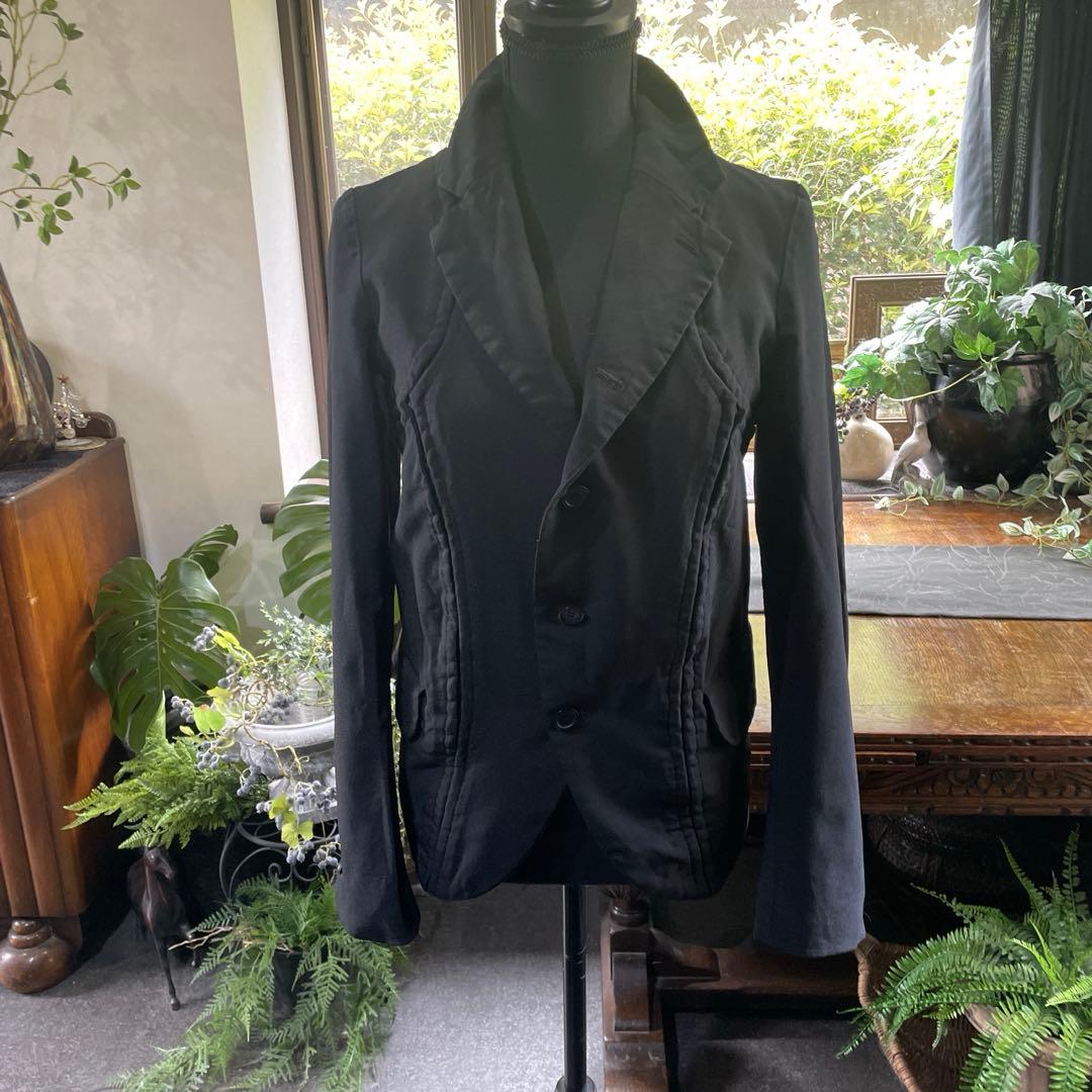 Ni nja Sブラックコムデギャルソン　ジャケット