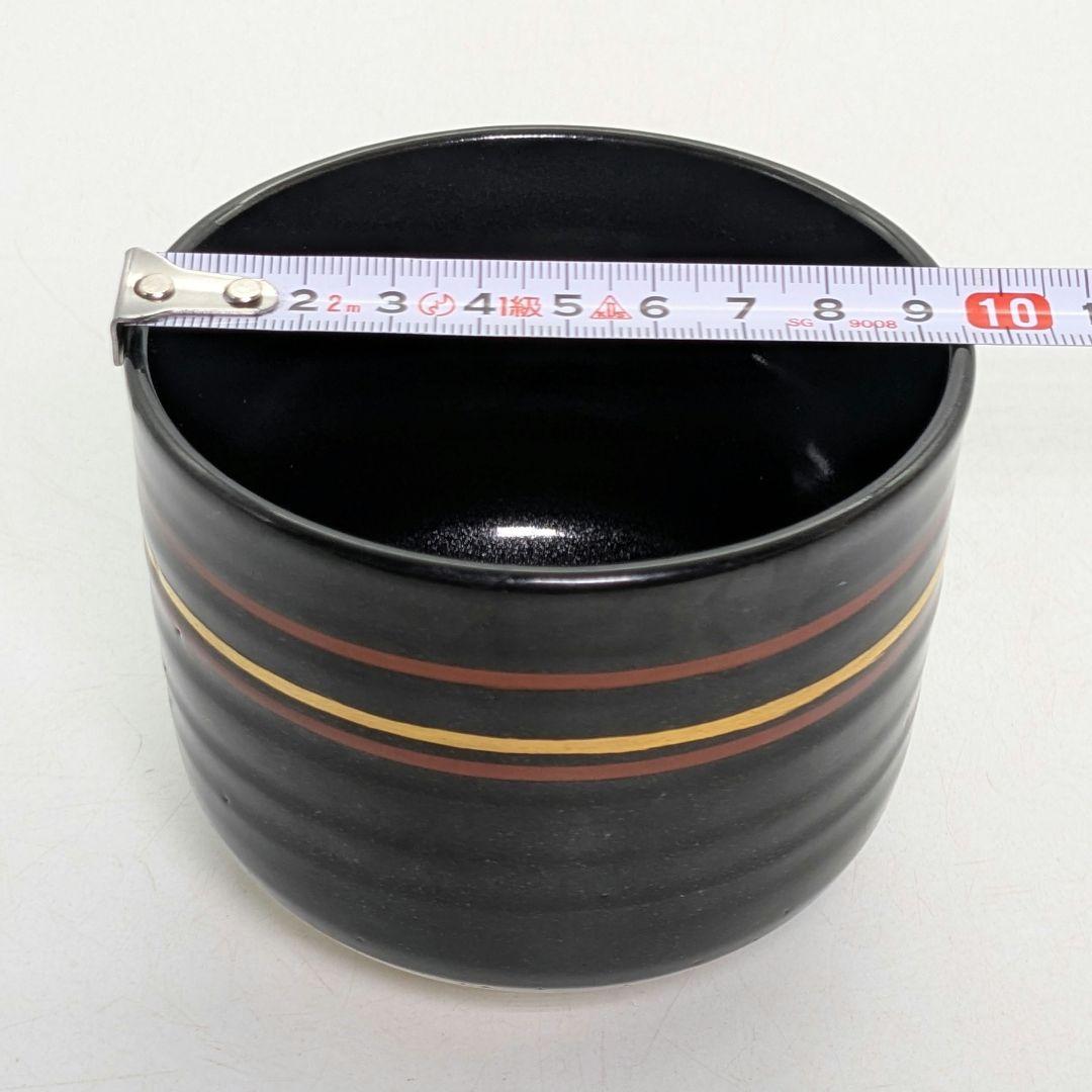 五代尾関作十郎 犬山焼 仁清写茶碗（書付 松尾流十一代家元 松尾実知） 共箱栞