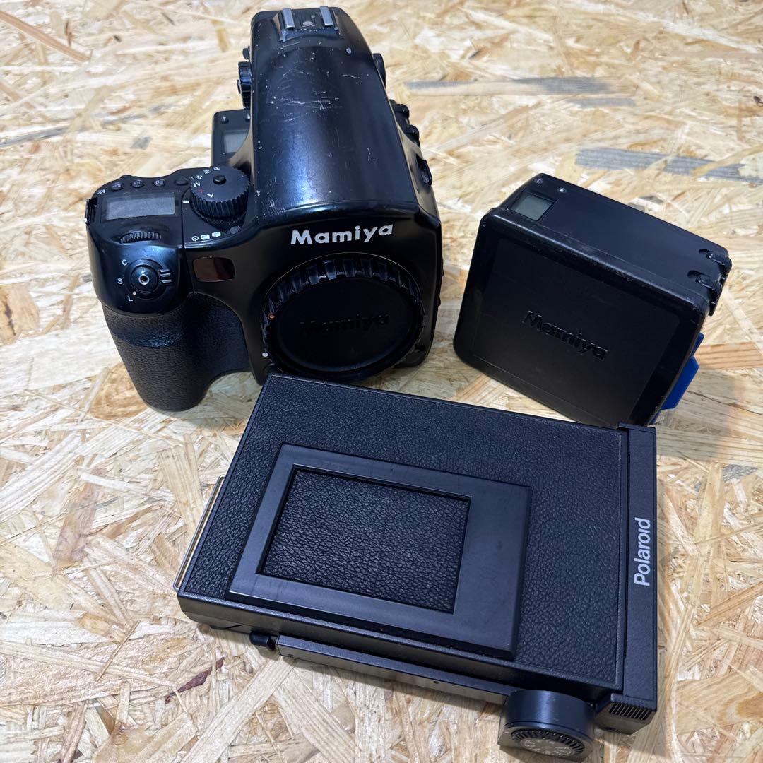 マミヤ Mamiya 645AFD ボディ+ 予備フィルムバック　+ ポラバック