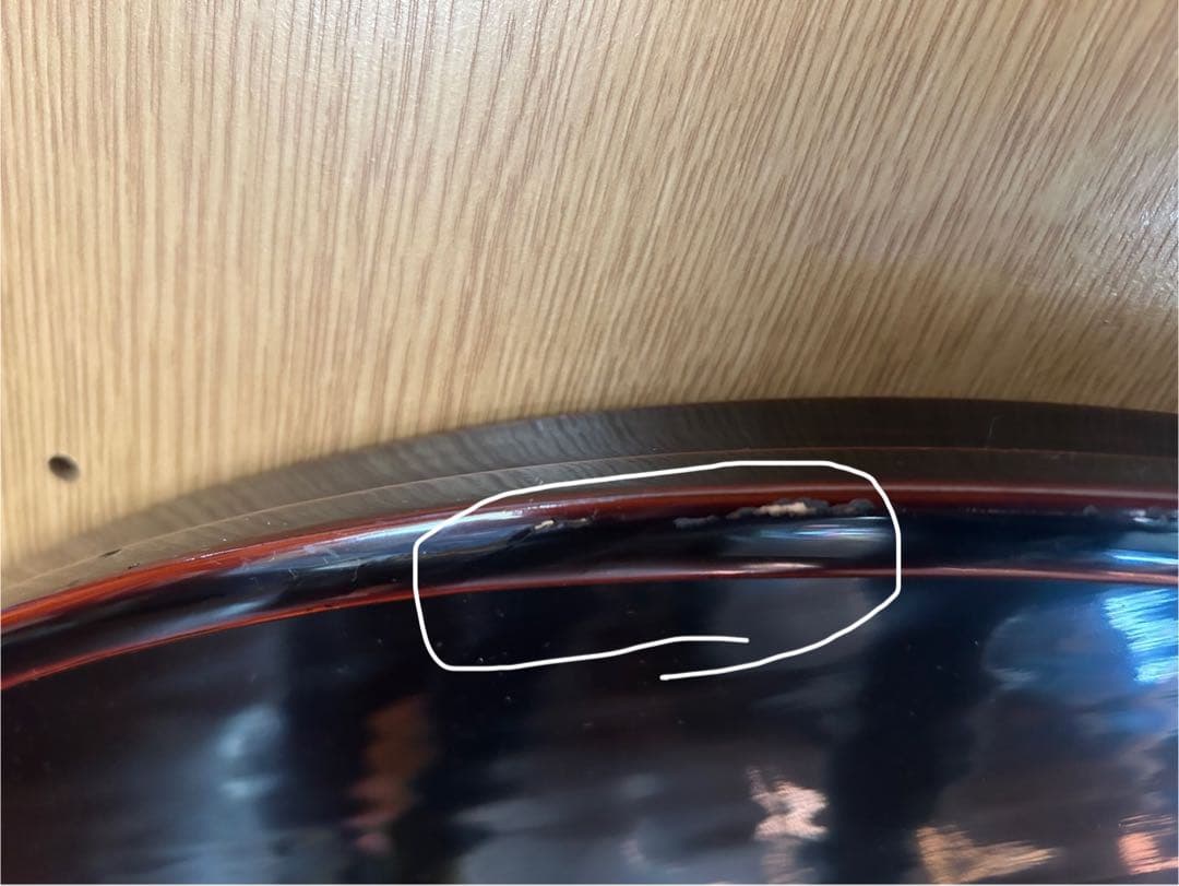 Ñ*様 希少！　漆塗　特大盆