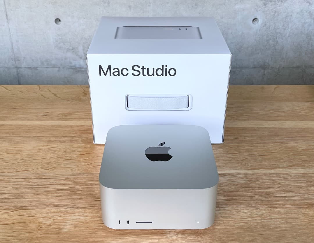 新品 日本正規品　Mac Studio M1 Max 32GB 1TB SSD