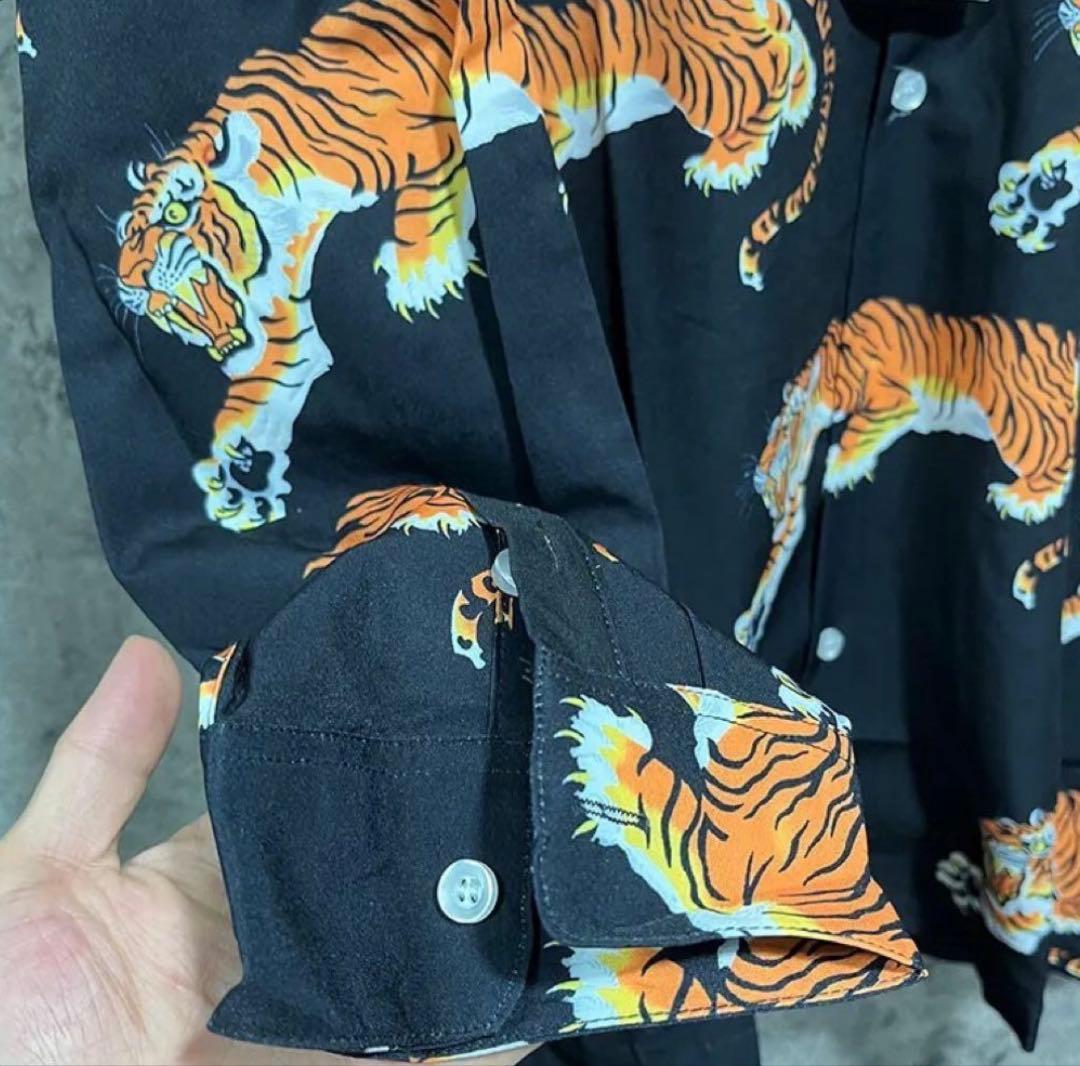 新品未使用 長袖 WACKO MARIA レーヨンシャツMサイズ