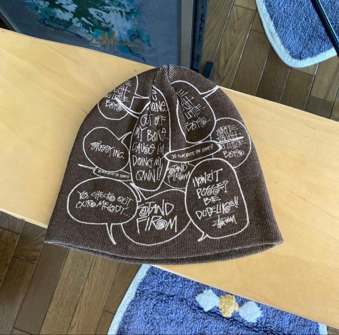 old stussy 00s オールドステューシー ニット帽 ビーニー