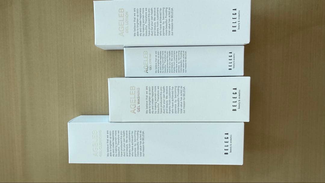 【新品】ベレガ　BELEGA 化粧水　クレンジング　洗顔料　クリーム