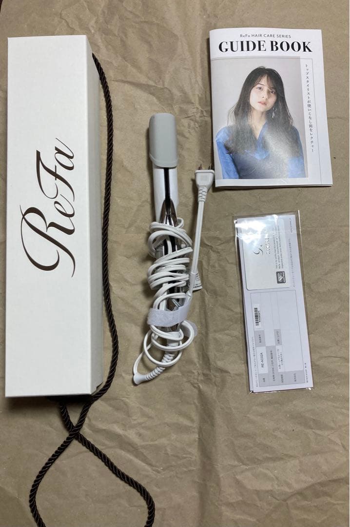 【リファ】ビューテック ストレートアイロン RE-AC02Aホワイト