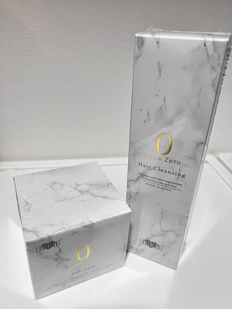 最終値下げ【新品未開封】アースハートAquaZero シャンプー & ヘアパック