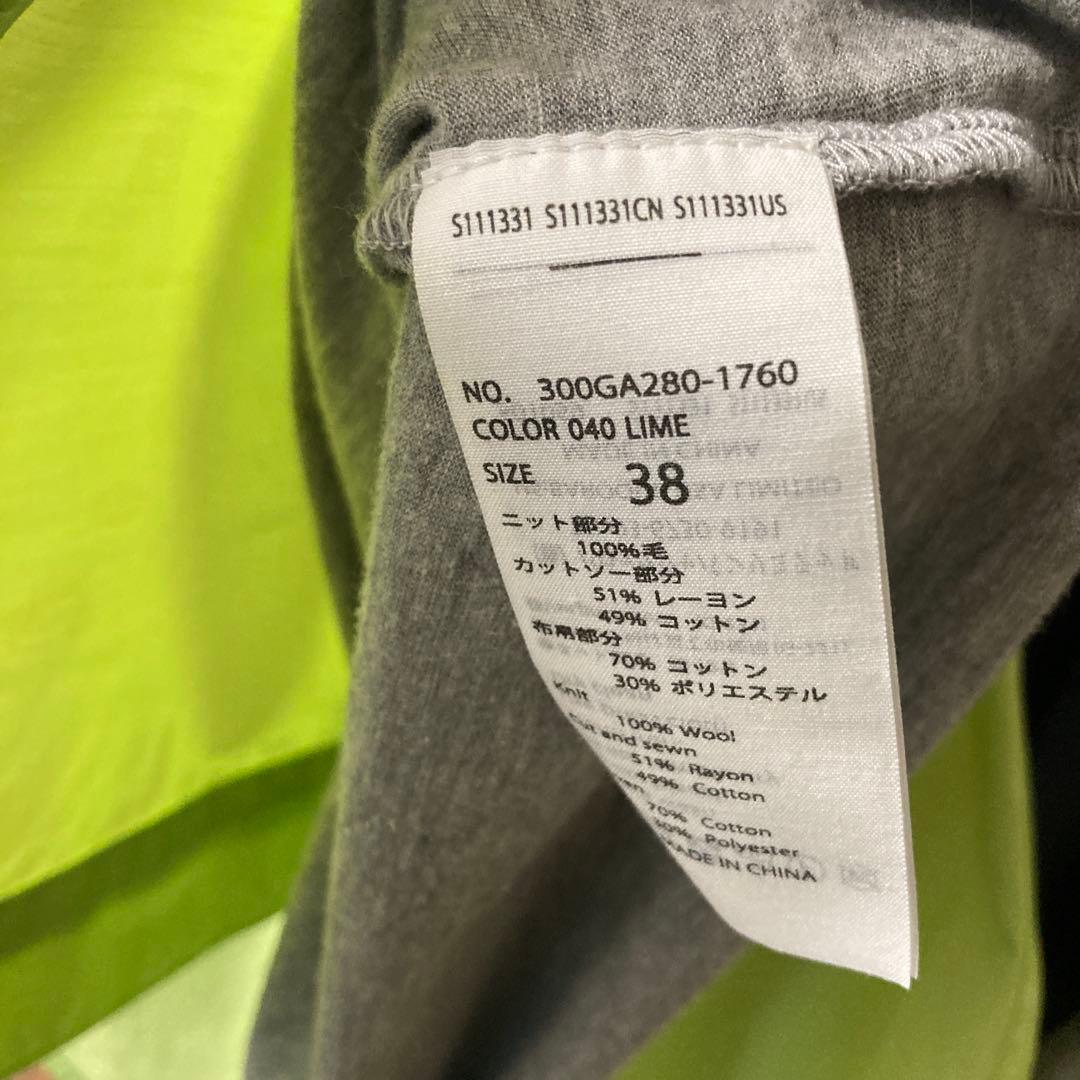 エンフォルド　ドレープ天竺 フェイクレイヤードプルオーバー