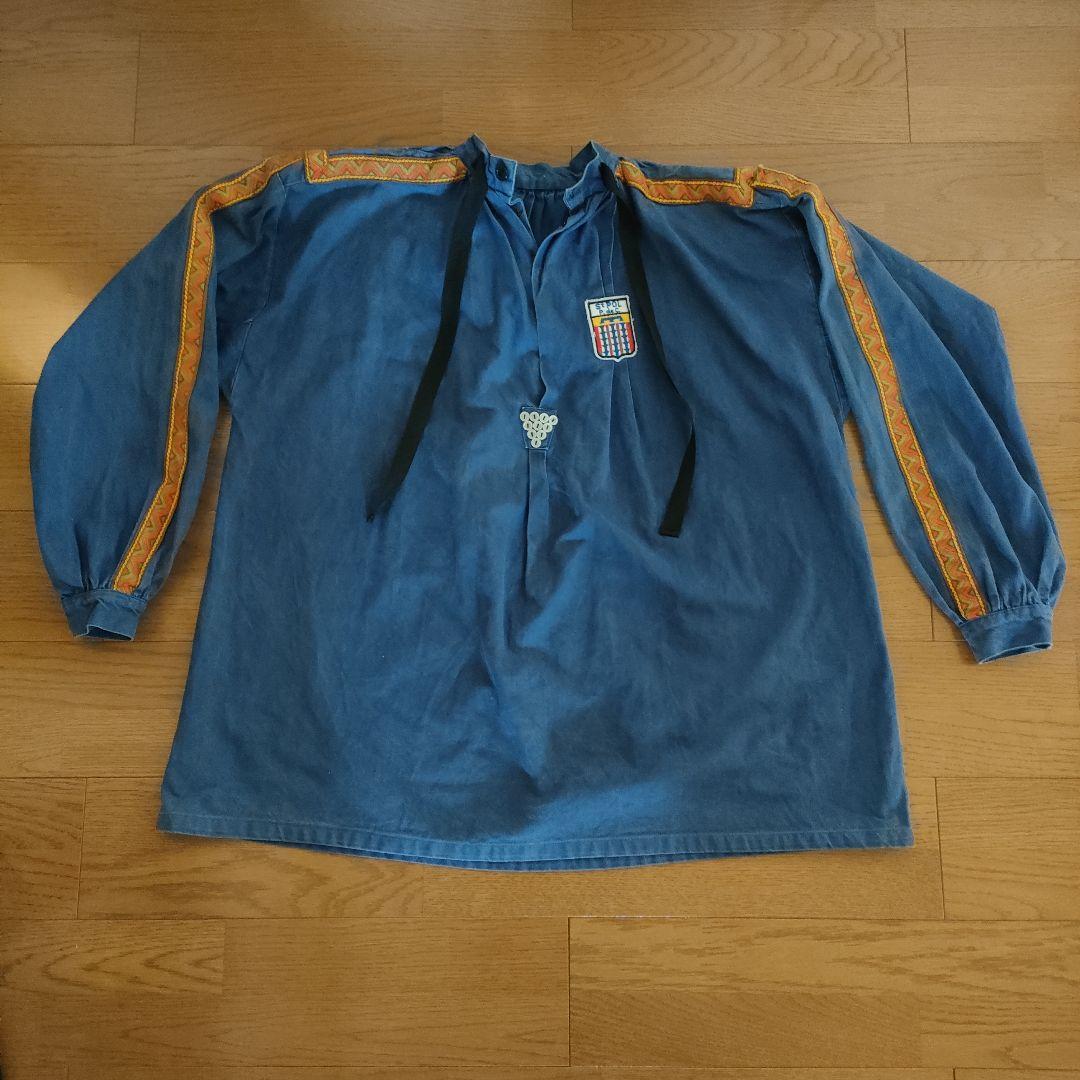 ジャケット・アウター Rare! 1960s french vintage cotton smock