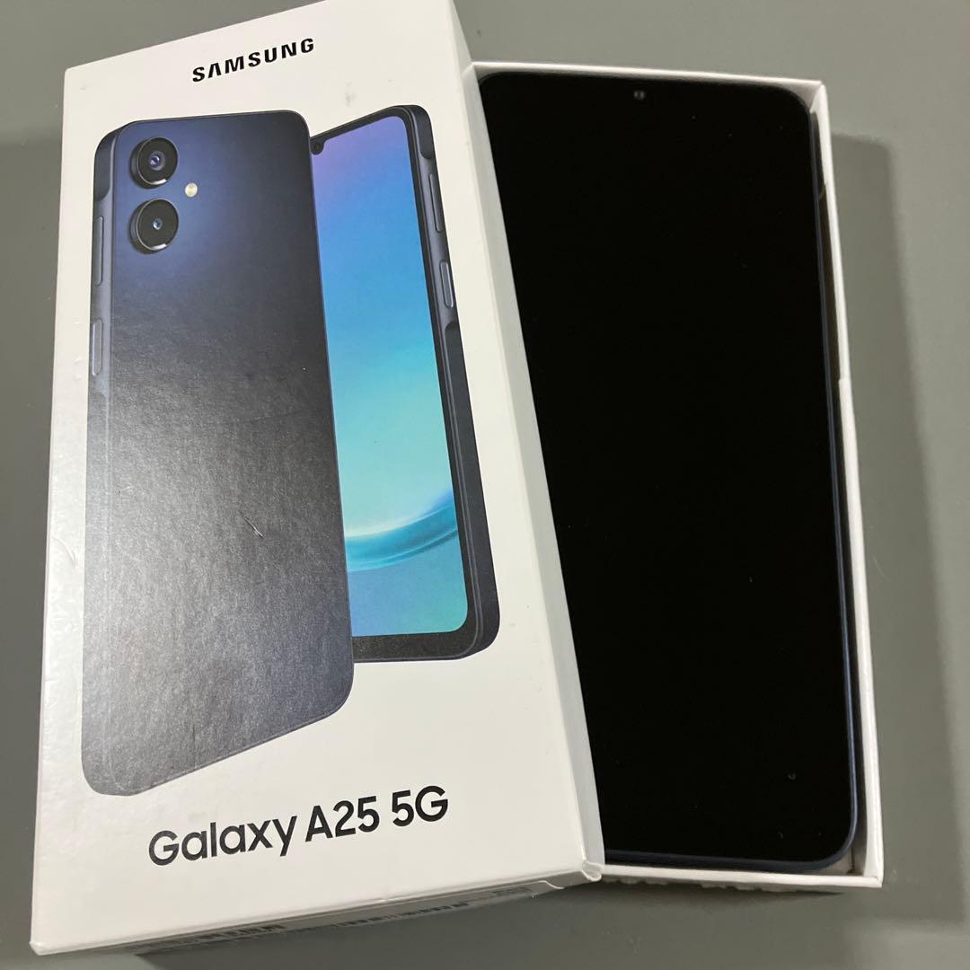 Galaxy A25 5G ブラック 64GB 本体　②ライドブルー　２台分
