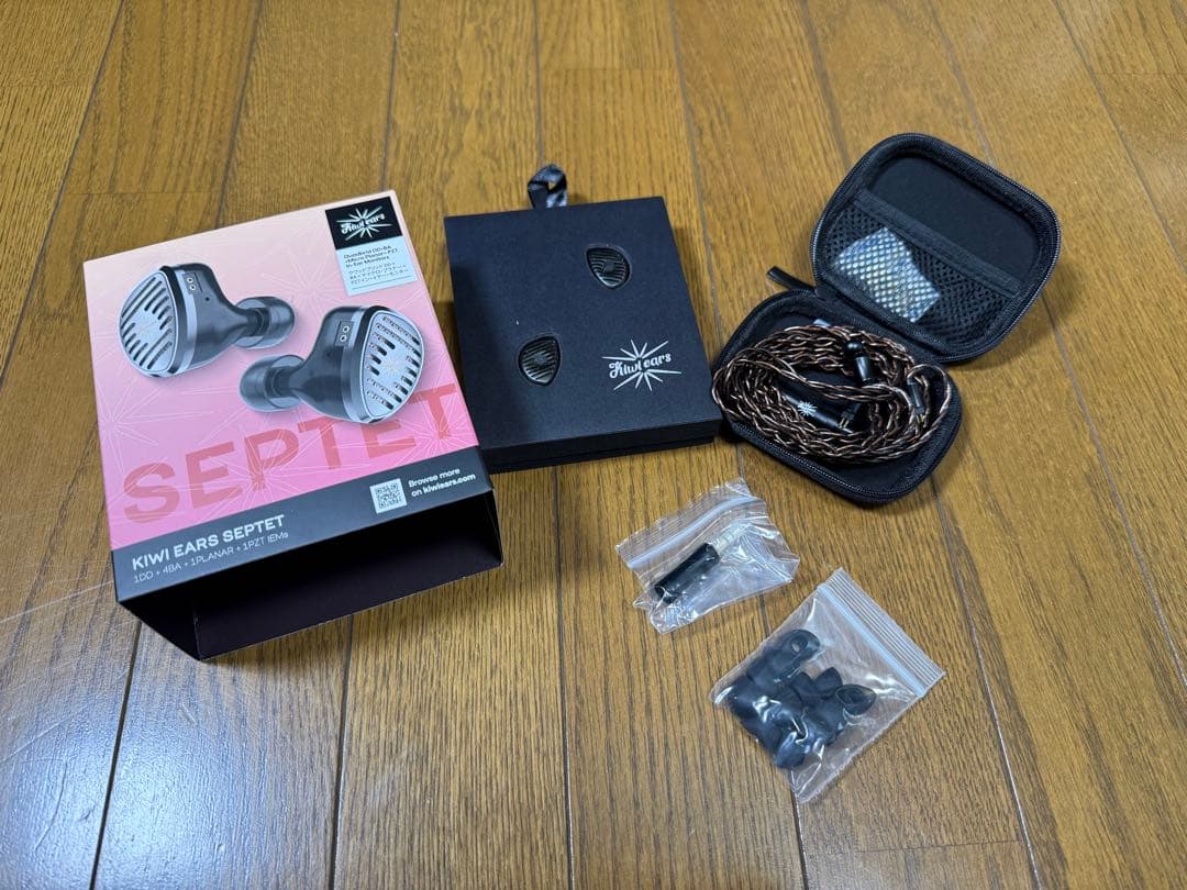 Kiwi ears septet ＆ Melody 中華イヤホンセット