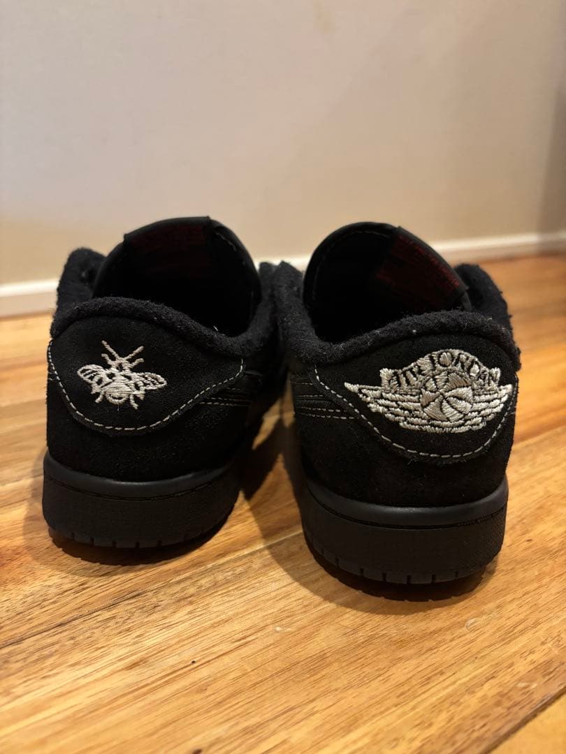 NIKEエアジョーダン1トラヴィススコットファントムブラック21cm