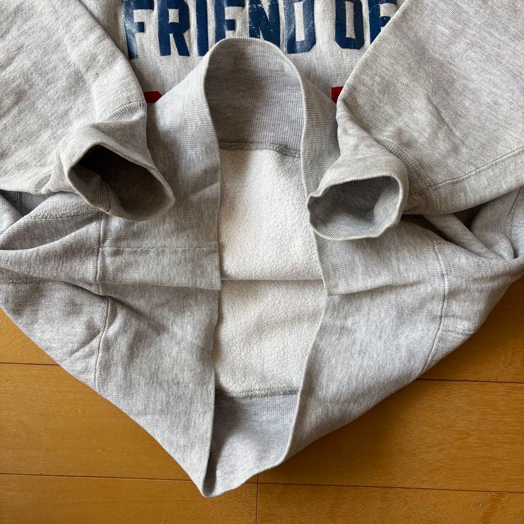 90s USA製 チャンピオン リバースウィーブ クルーネック 霜降りグレー L