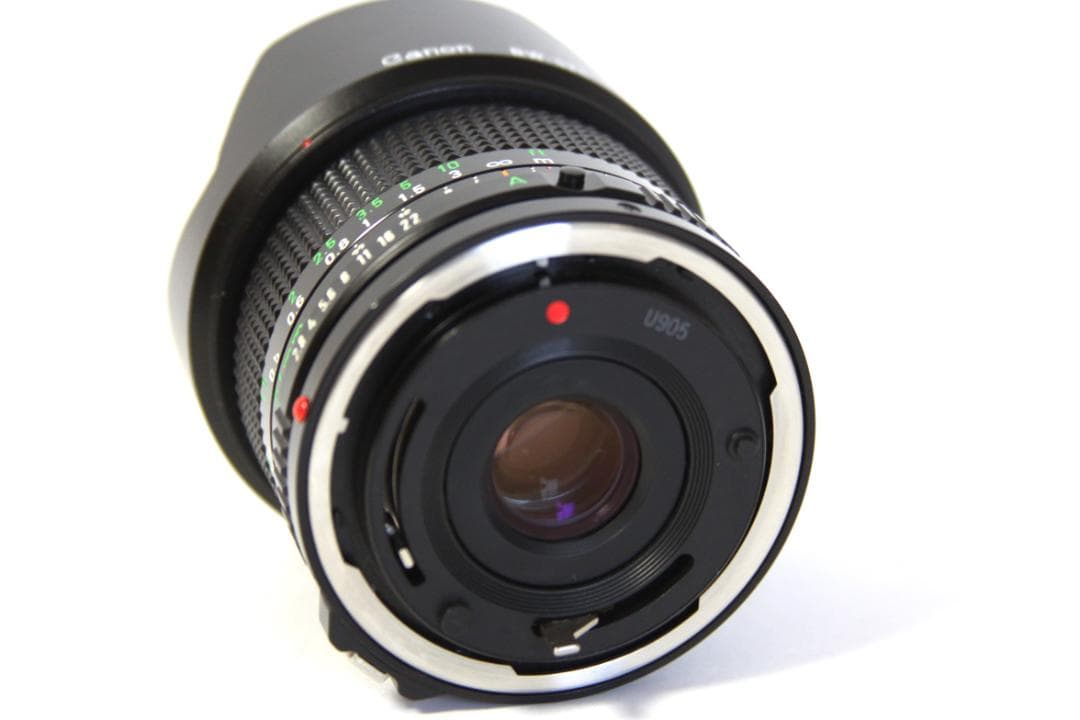 フィルムカメラ yashicaflex Canon NEW FD 24mm F2.8