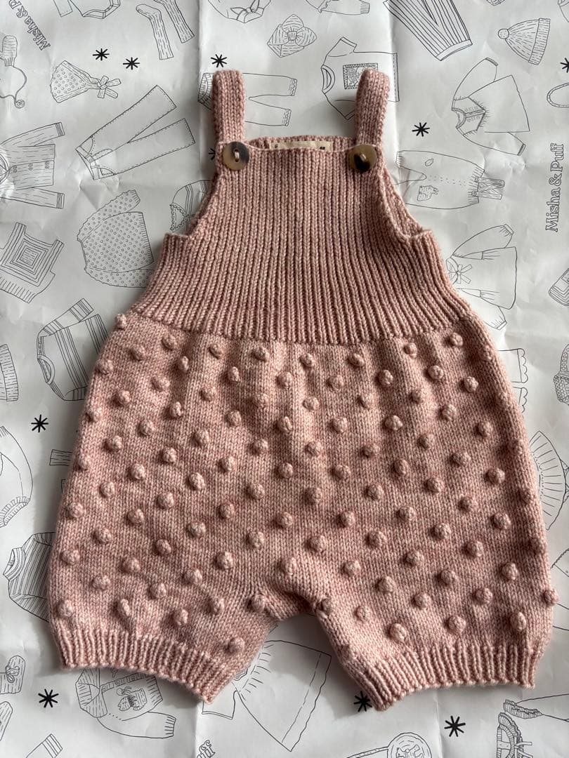 ロンパース・カバーオール Misha&Puff Popcorn romper 18-24