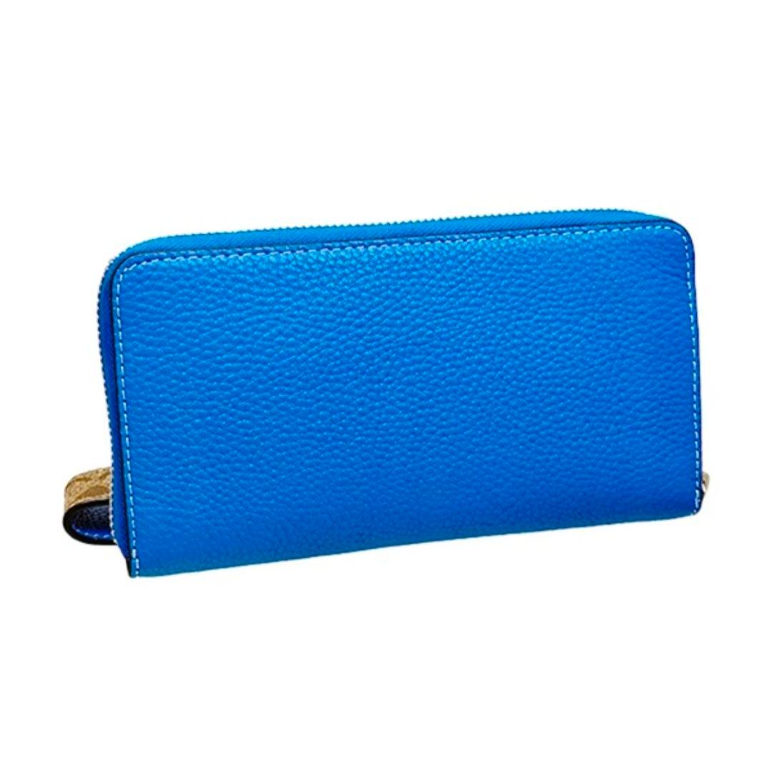 COACH/アウトレット 長財布(ブルー)