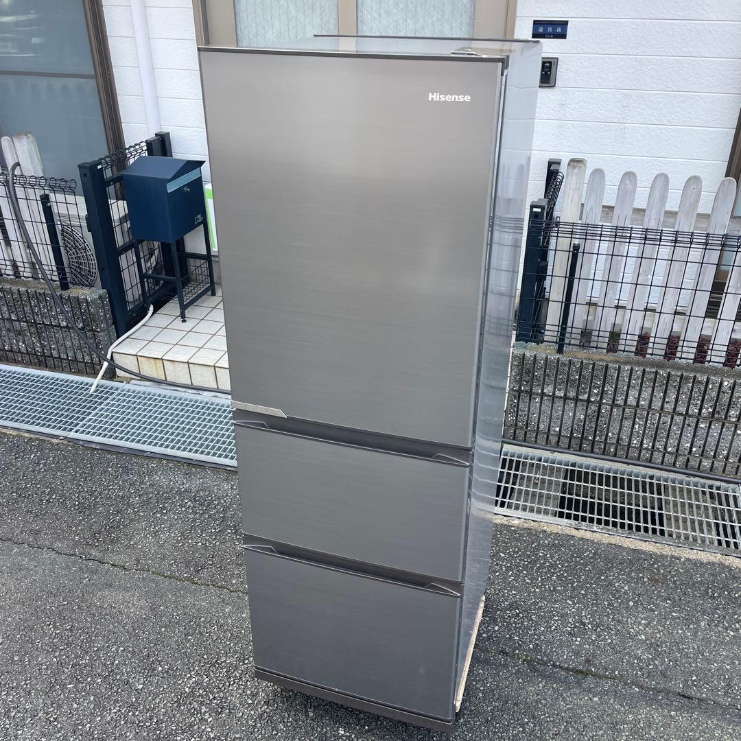 ハイセンス2020年製360L冷蔵庫 自動製氷 送料無料
