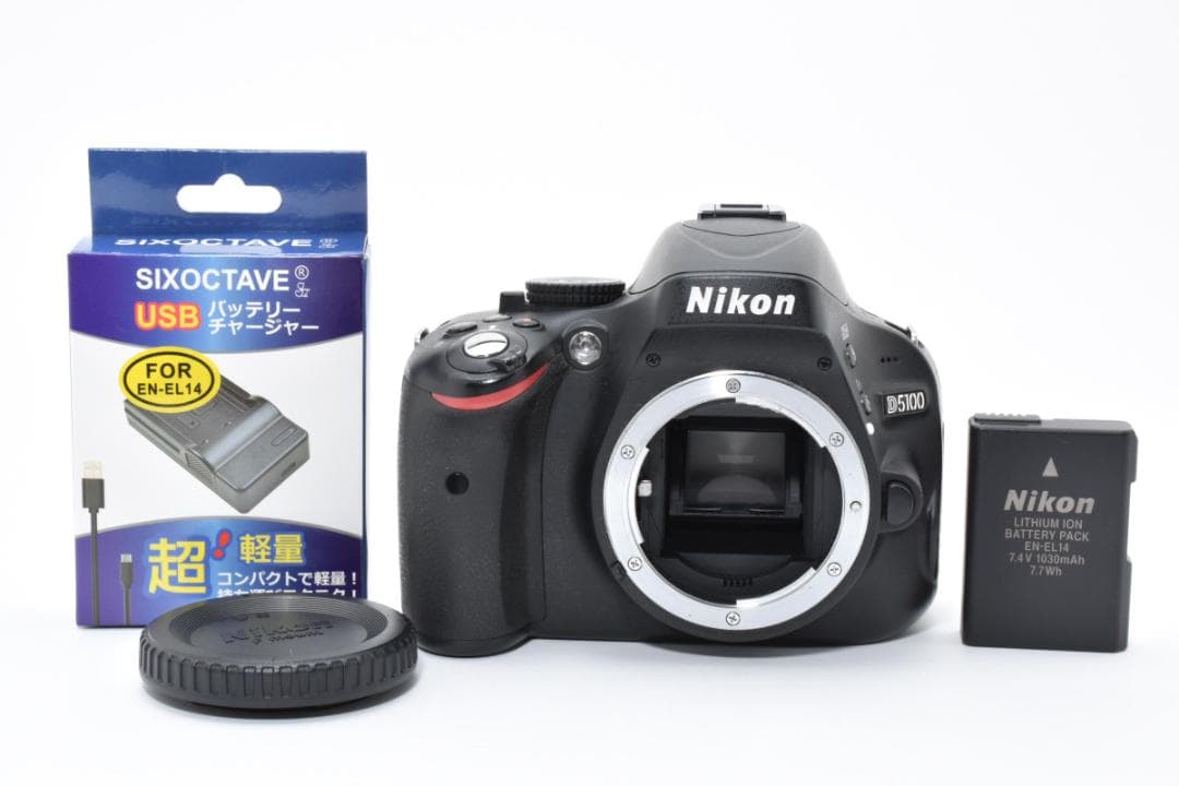 ■美品■ニコン　Nikon D5100 ボディ《ショット数1939回》