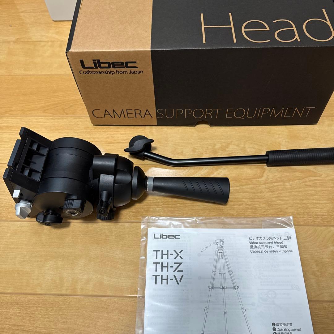 Libec TH-V ヘッド　ビデオ雲台　美品