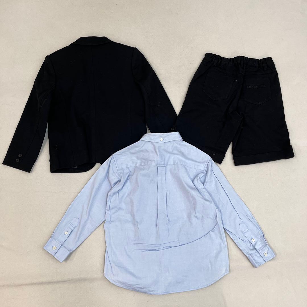 【〇042m】120cm BURBERRY 男の子 短パン ジャケット