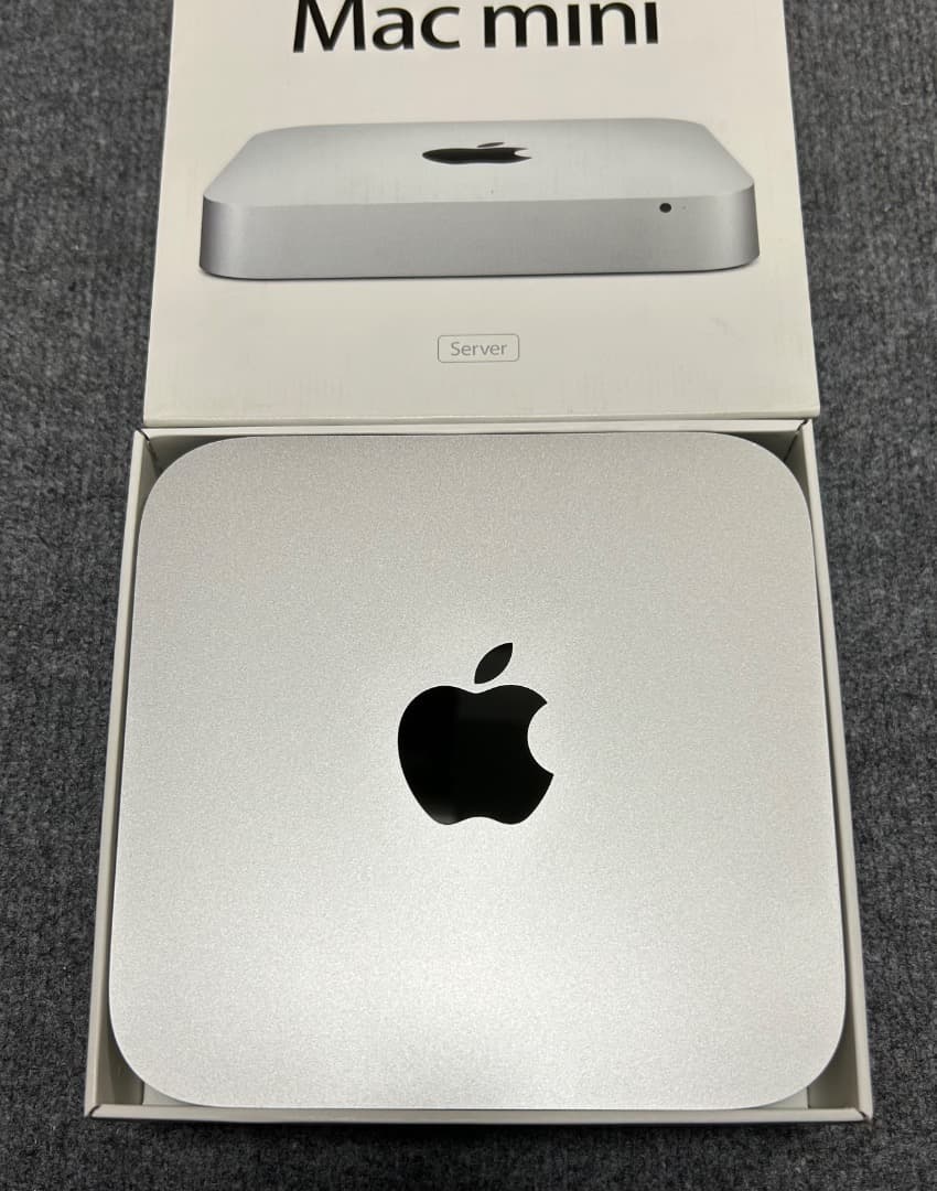 マニア向け美品 Mac mini Server 2012 i7 新品SSD＆HD