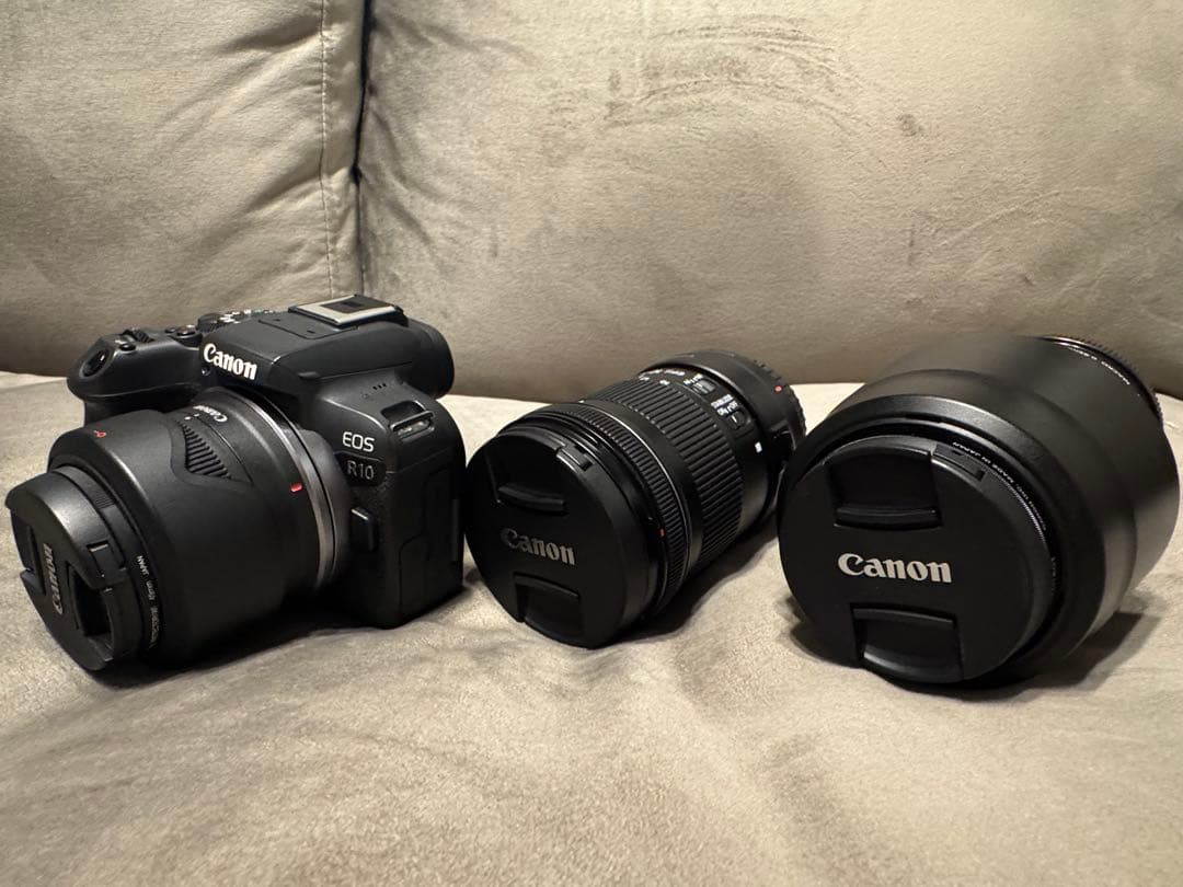 【美品/レンズ3本/その他付属品多数】Canon EOS R10 ※最終値下げ