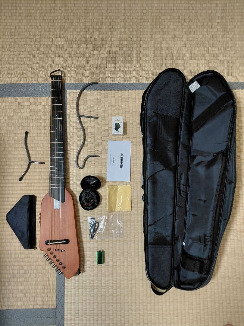 Donner HUSH-I サイレントアコースティックギター 初心者セット