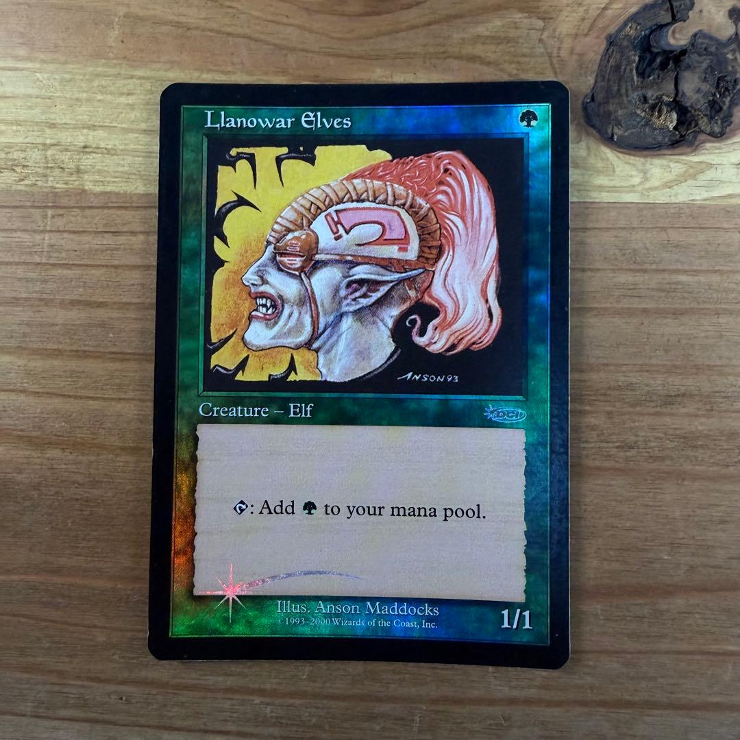 ラノワールのエルフ Llanowar Elves 英語 foil MTG