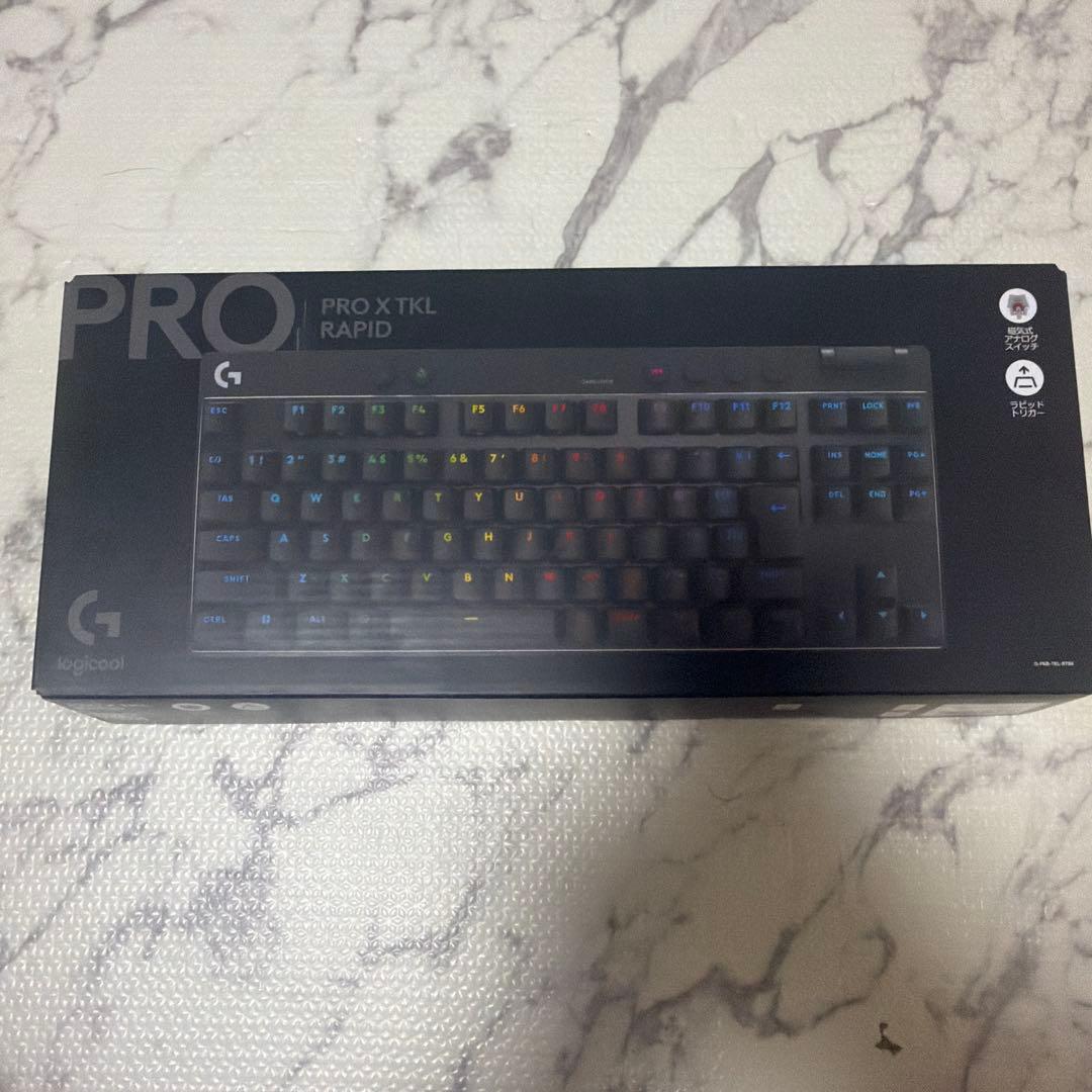 Logitech PRO X TKL RAPID ゲーミングキーボード 本体