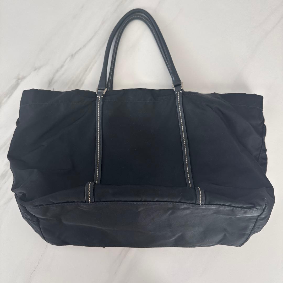 PRADA ブラック ナイロン トートバッグ　ハンドバック