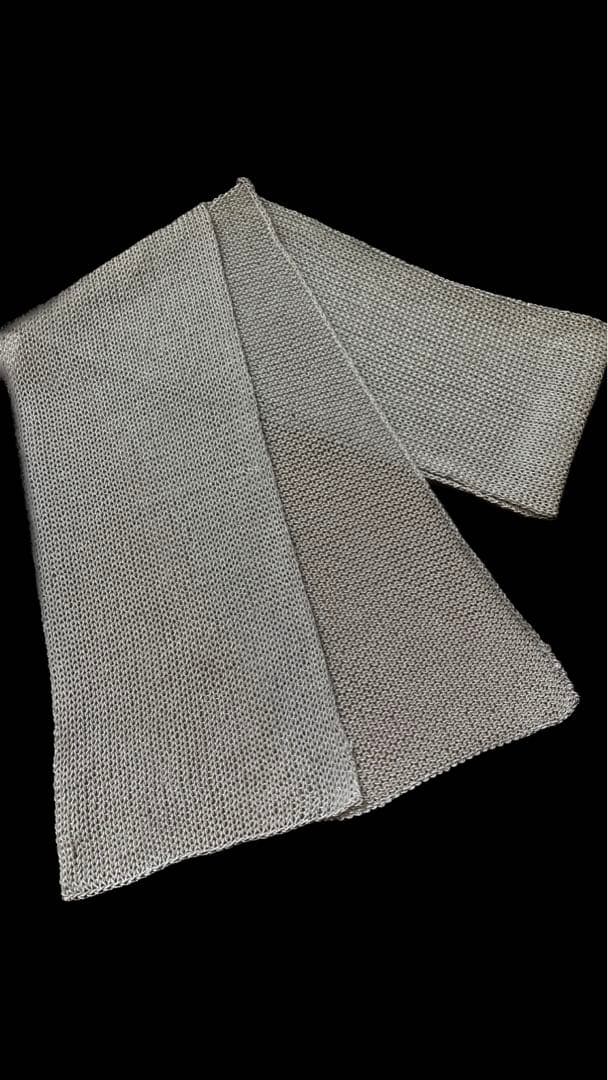 ニット半襟　Jotaro Saito