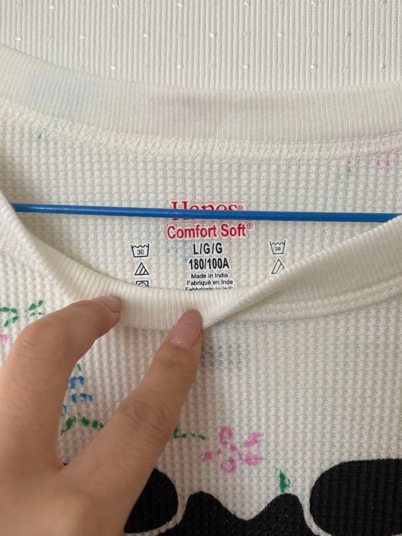 シュプリーム×ヘインズ ボーンズ サーマ ルクルー (25FW) フローラル