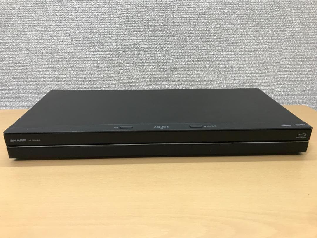 シャープ ブルーレイレコーダー 「BD-NW1200」 動作品①