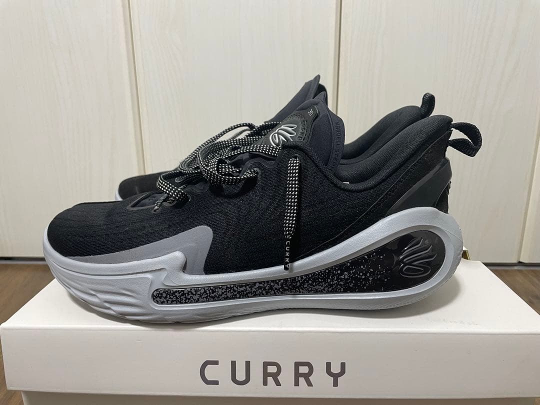 Curry 12 バスケットボールシューズ 28cm ブラック/グレー