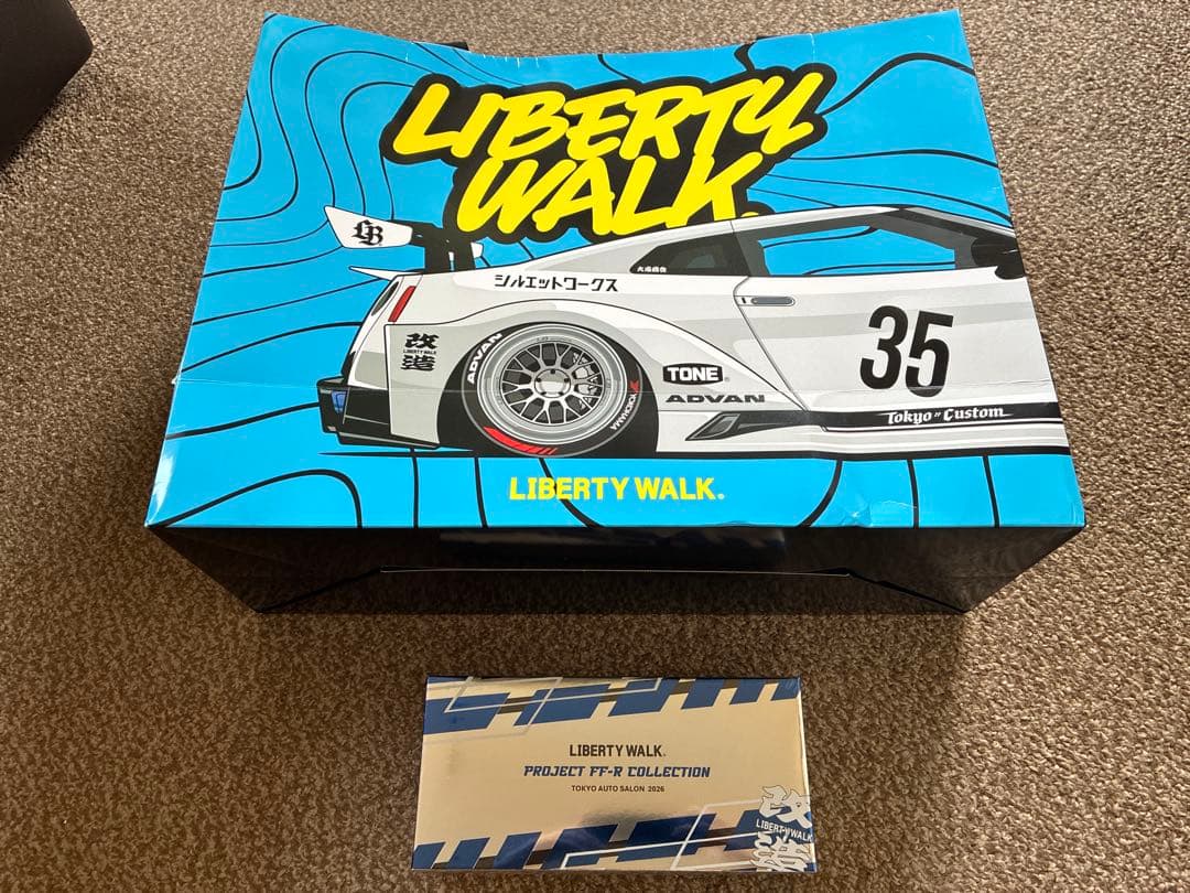 ミニカー LIBERTY WALK PROJECT FF-R COLLECTION