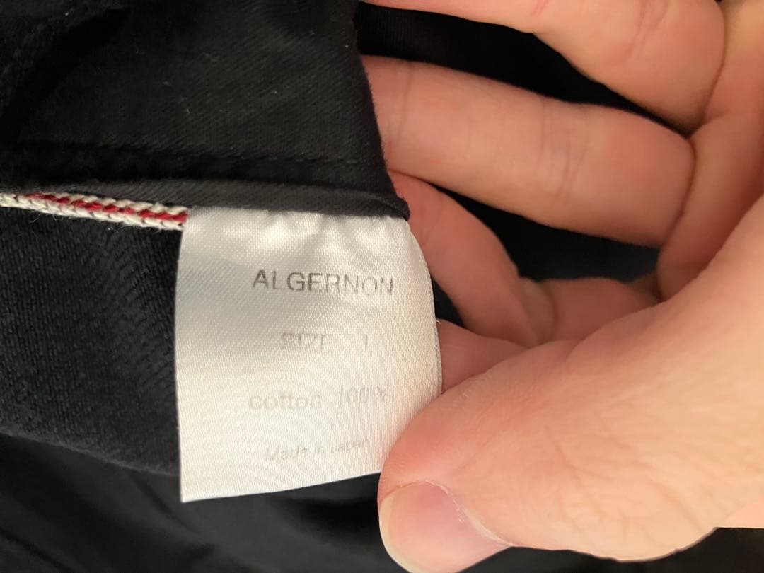 shinya Jane black safonol denim サイズ1