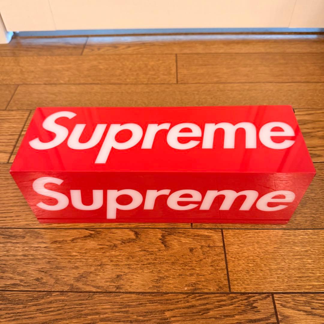 その他 Supreme Box Logo Lamp \"Red\"