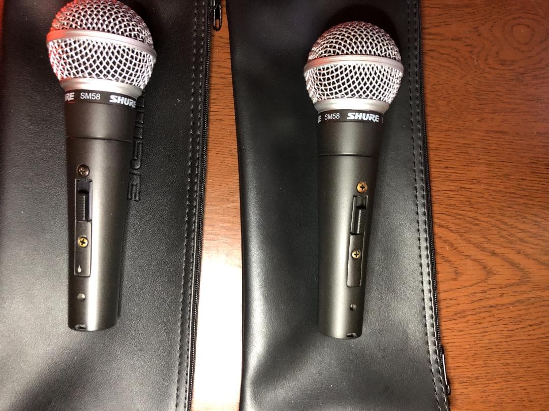 も*生様 SHURE SM58S(スイッチ付き) ダイナミックマイク 2本セット